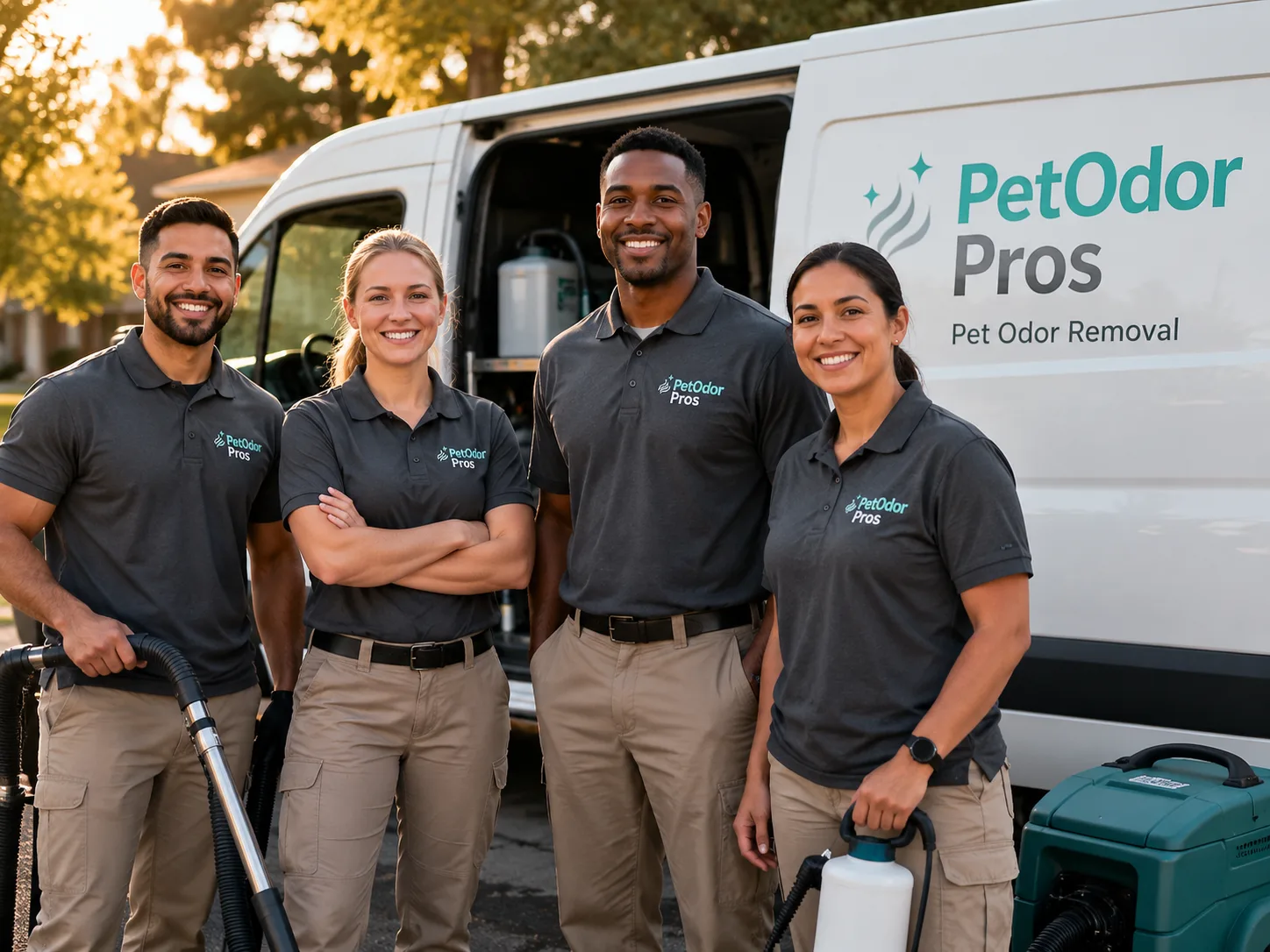 Pet Odor Removal team serving Montague, CA